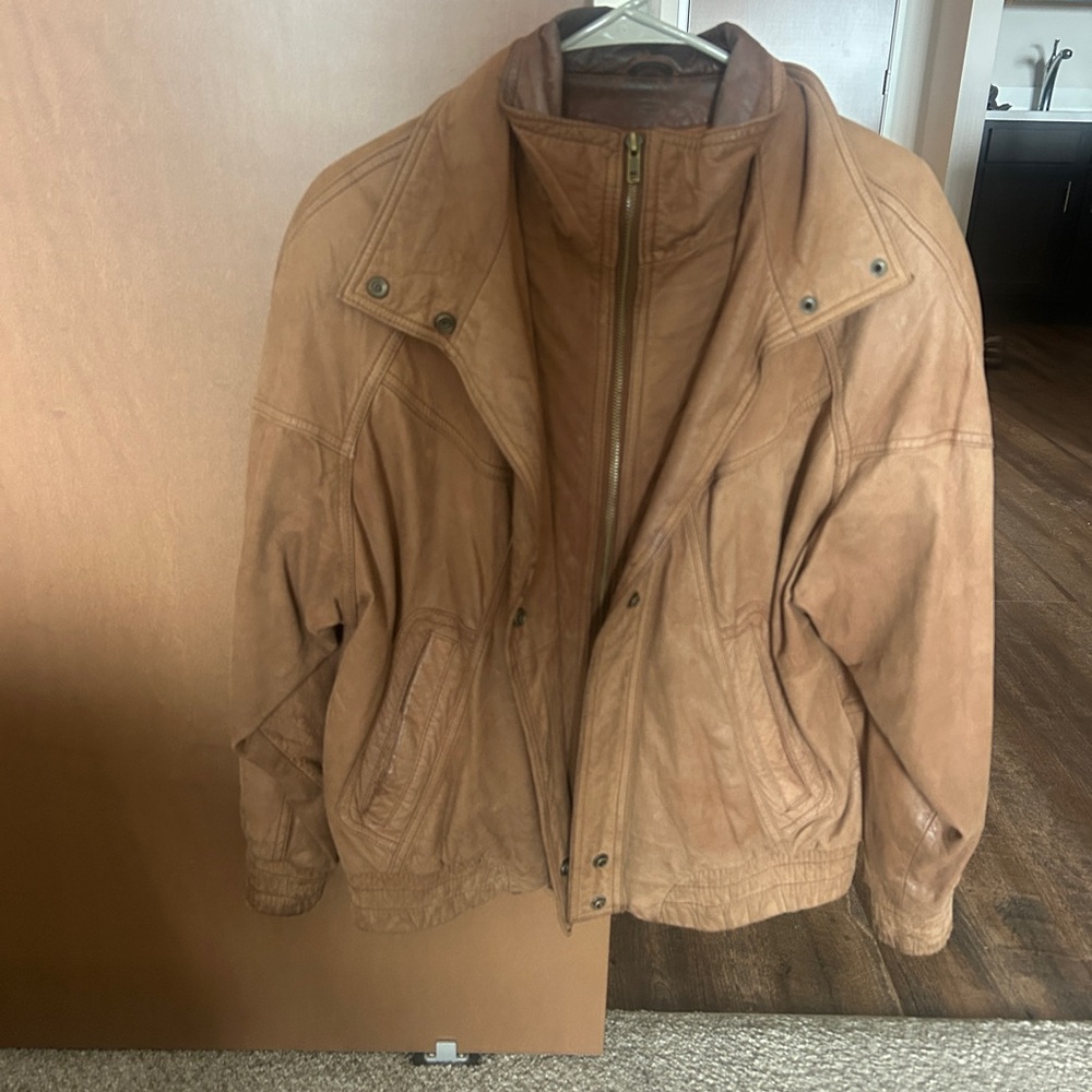 Wilsons Leather Tan Jacket
